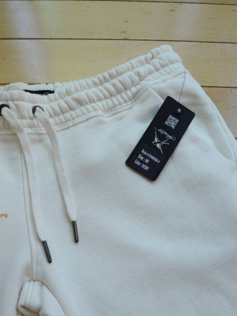 Ed Hardy "Love Kills Slowly" Bootcut Fleece Jogger Pants Size M NWT - Picture 5 of 13